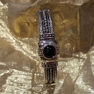 BOUTIQUE BOHO SOUTHWEST WIDE CUFF BRACELET